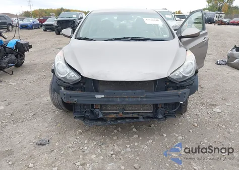 2013 Hyundai Elantra Gls from USA, damaged, VIN 5NPDH4AE3DH205624